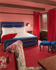 Kingsized bedding at the Gramercy Park Hotel